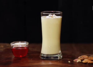 Almond Saffron Milk