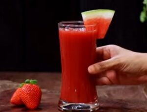Watermelon Strawberry Cooler