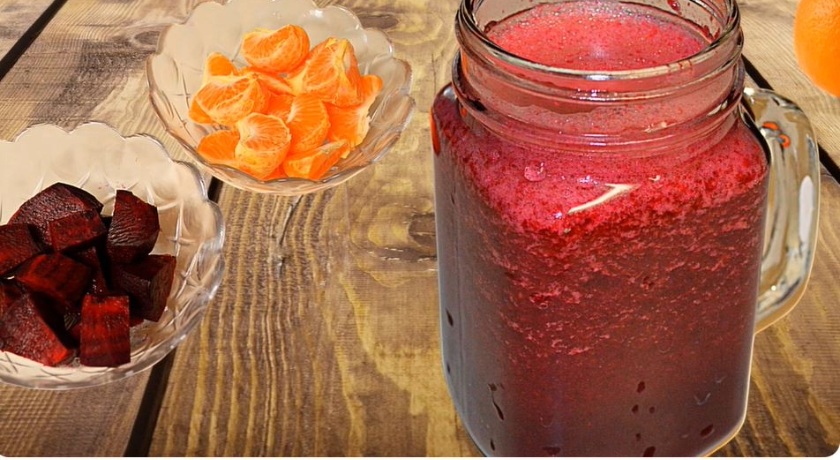 Beetroot and Orange Juice